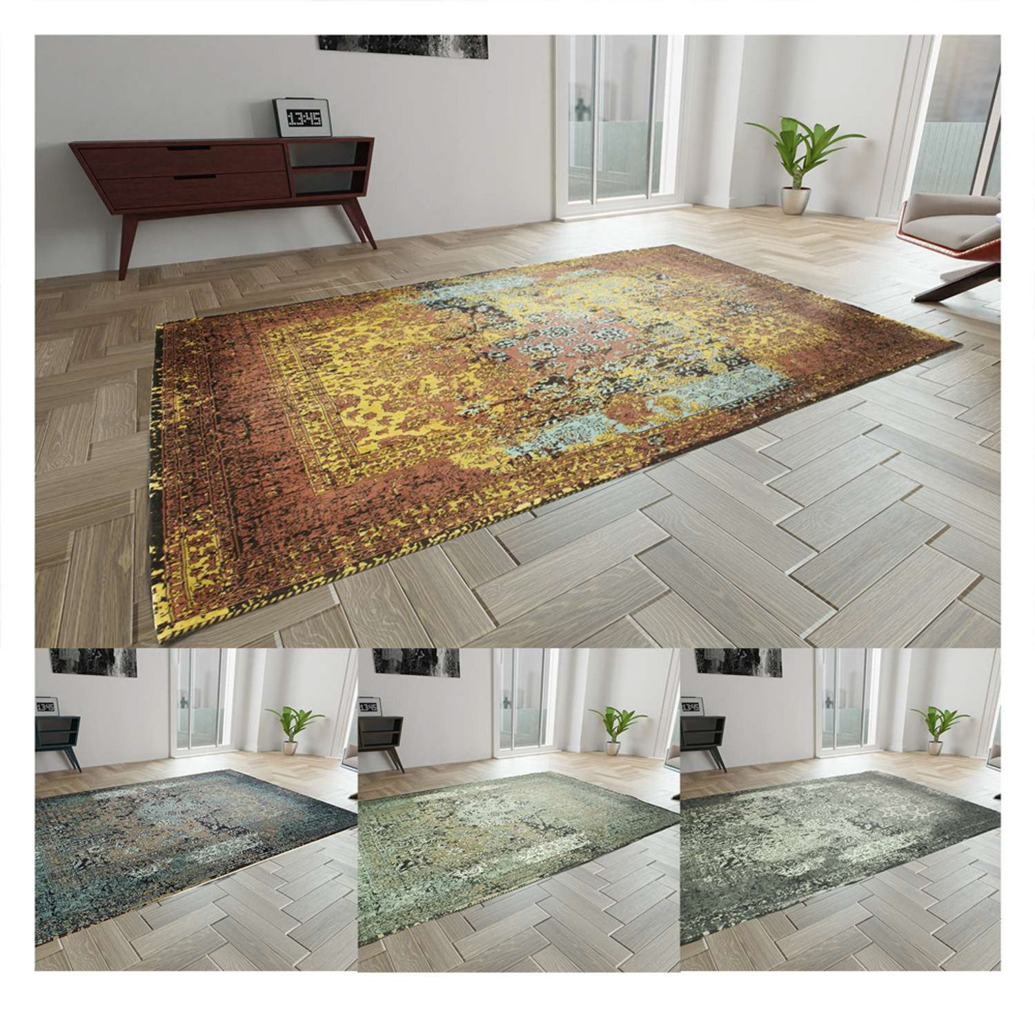 Tapis vintage - Manhattan - rectangle