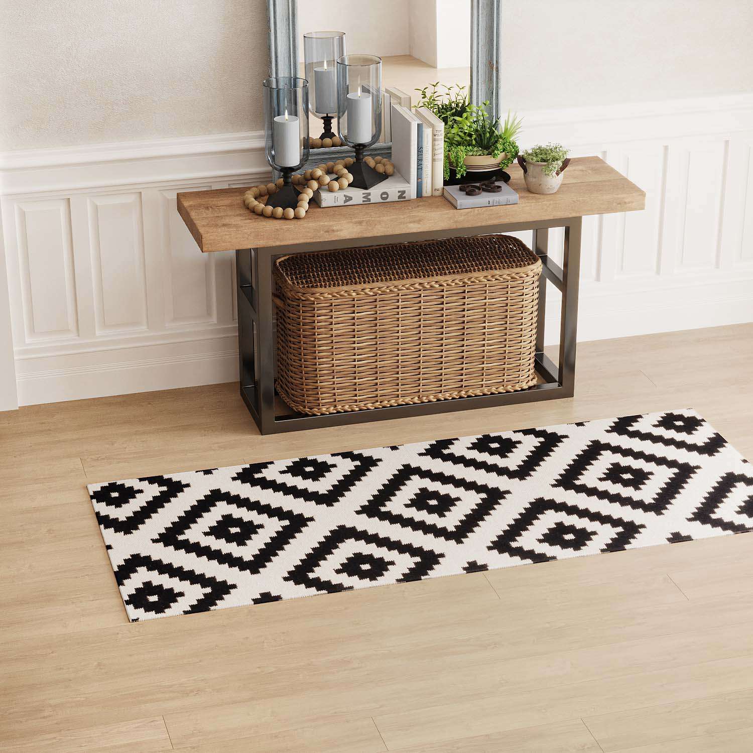 Tapis Kelim - Tendance - Masal - tapis de couloir