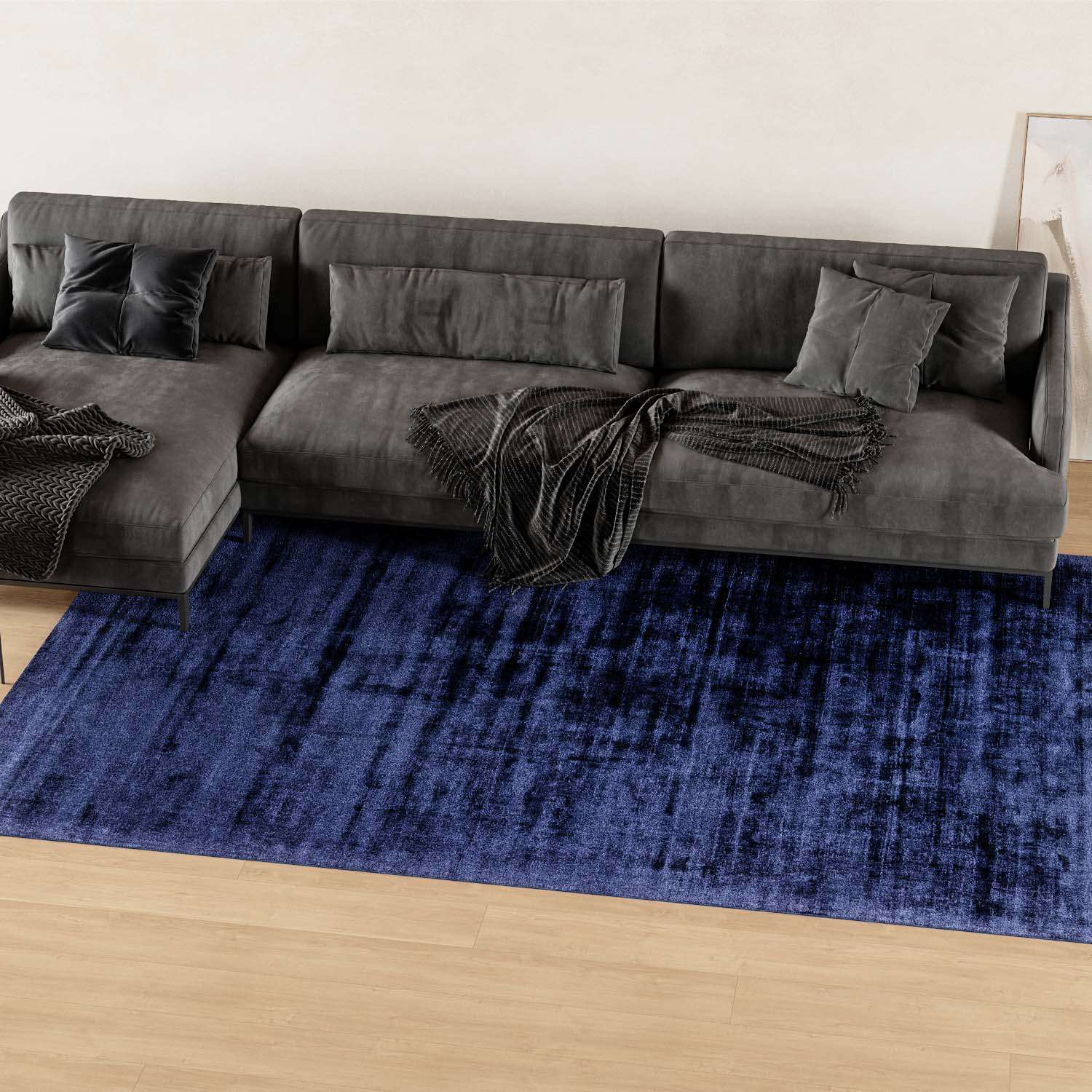 Tapis en viscose - Chester - rectangle