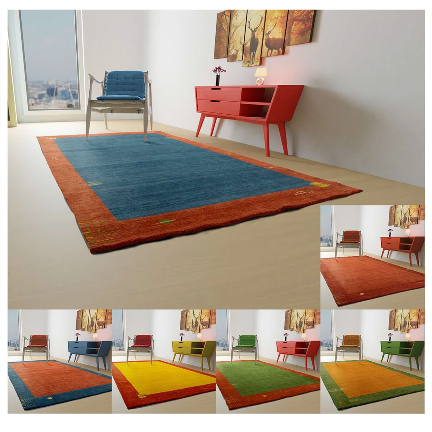 Tapis Gabbeh - Indus - Barossa - rectangle