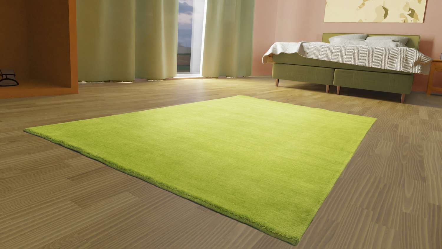 Tapis Gabbeh - Indus - Uni