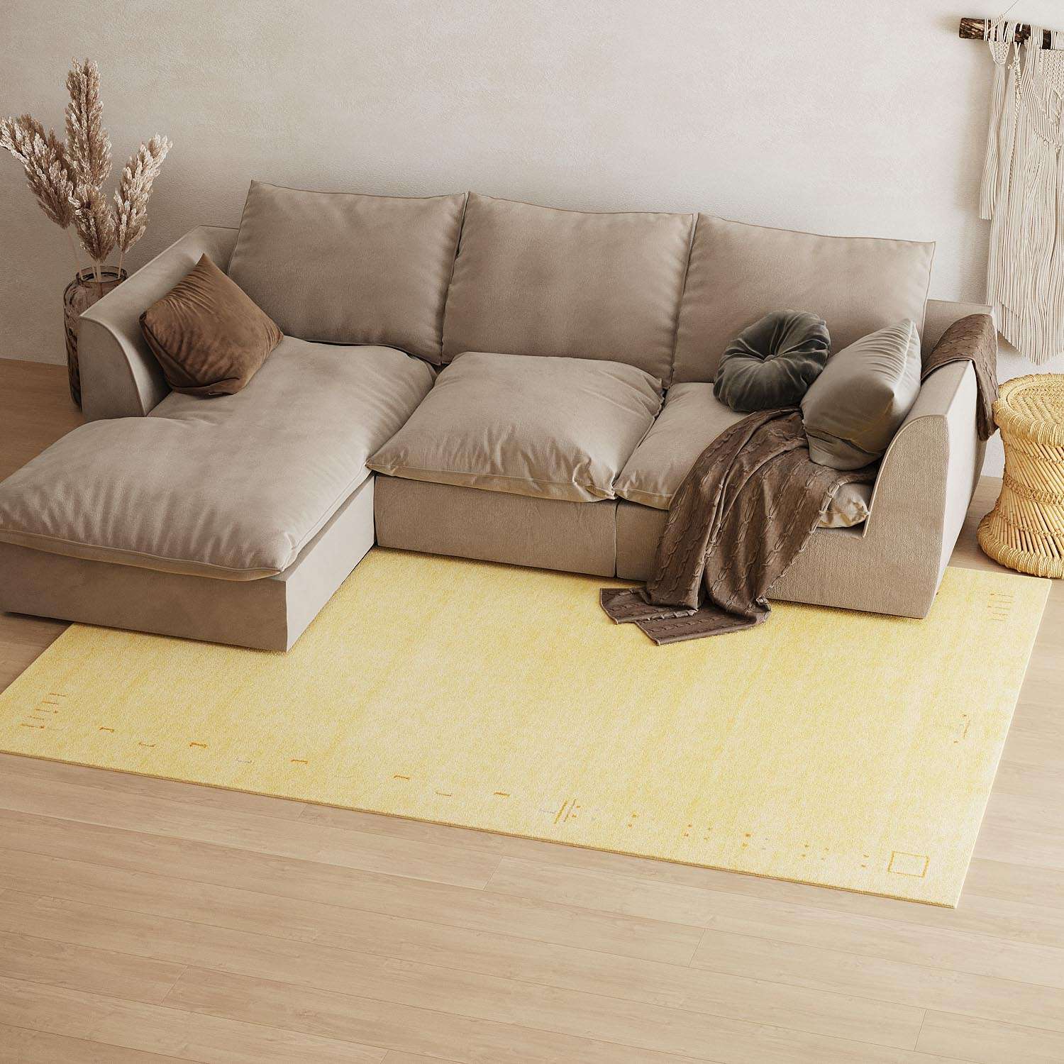 Tapis Gabbeh - Indus - Fenth - rectangle