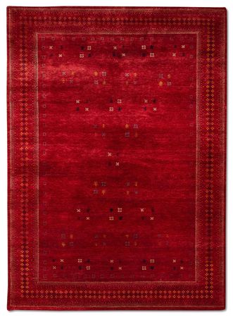 Tapis Gabbeh - Loribaft Indus - Croco - tapis de couloir