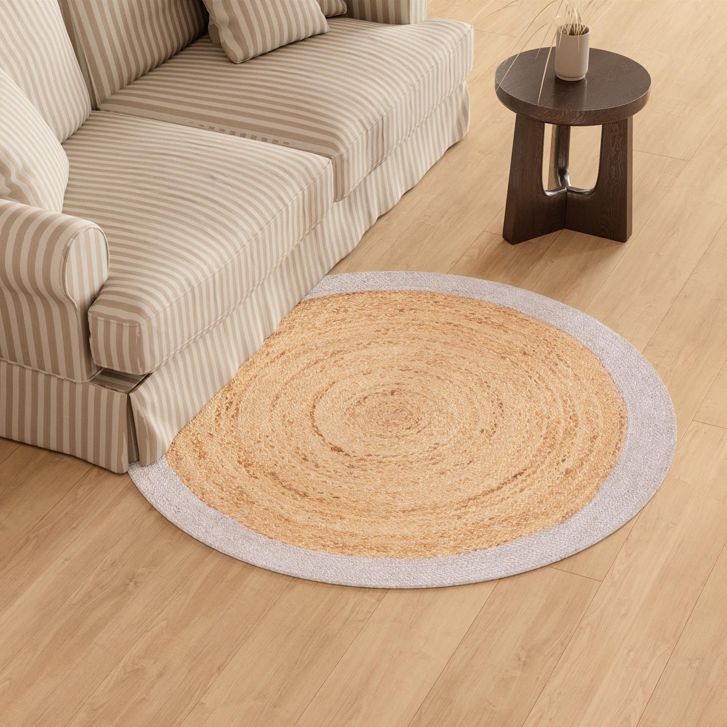 Sisal tapijt - Batholo - rond