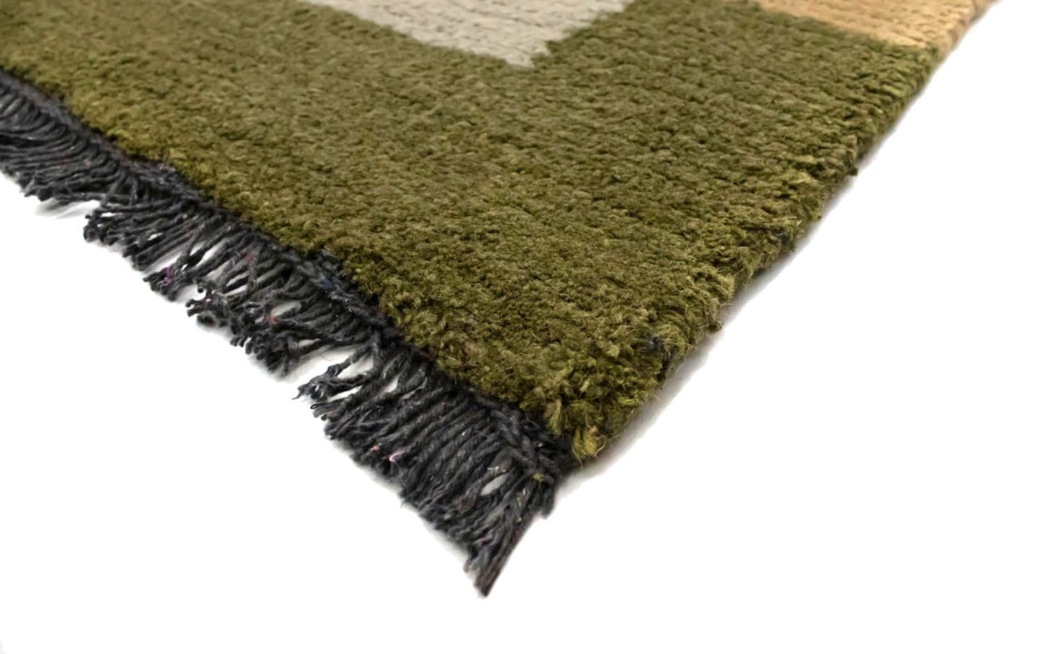 Tapis Népalais - 140 x 70 cm - gris