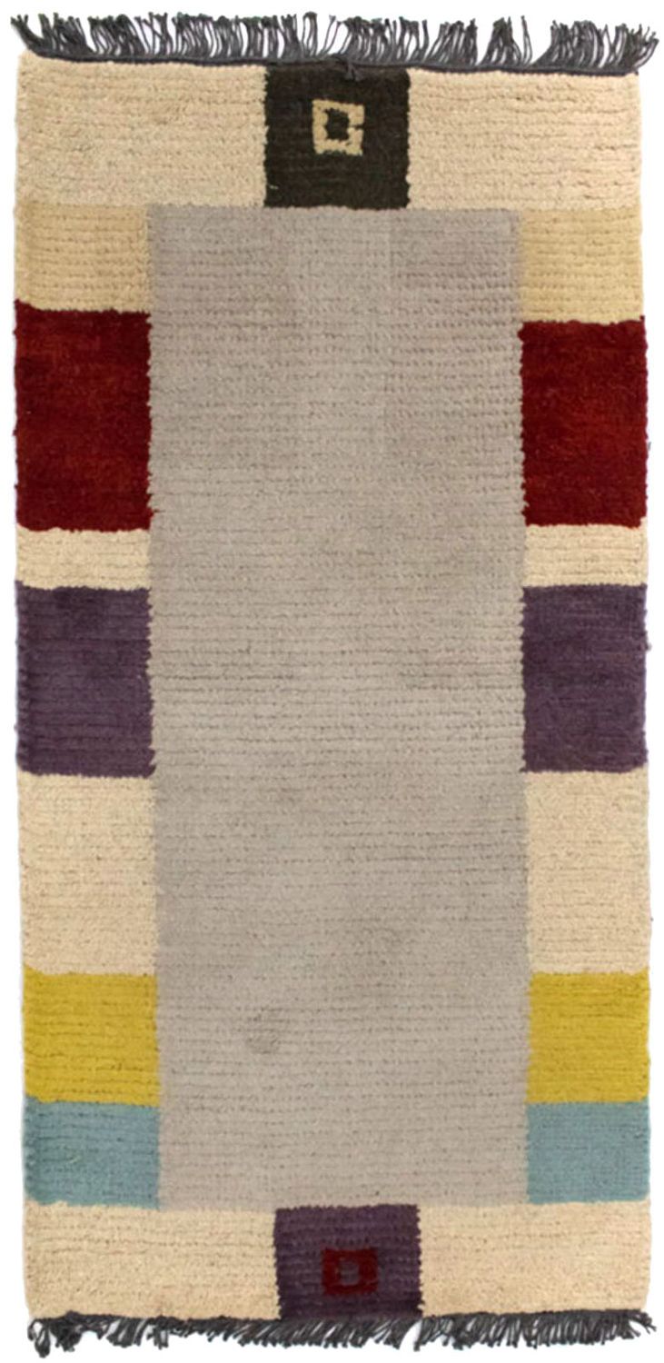 Tapis Népalais - 140 x 70 cm - beige