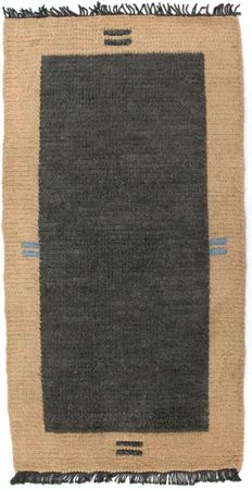 Nepal Rug - 140 x 70 cm - grey