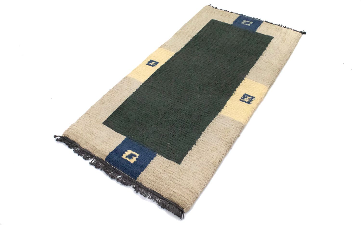 Nepal Rug - 140 x 70 cm - green