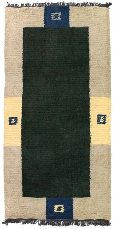 Nepal Rug - 140 x 70 cm - green