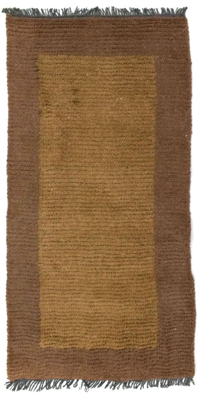 Tapis Népalais - 140 x 70 cm - marron