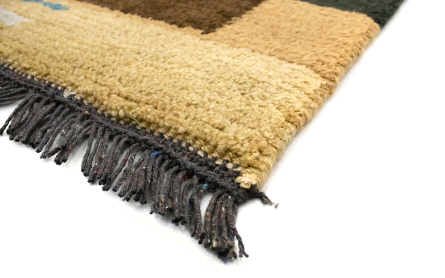 Tapis Népalais - 140 x 70 cm - marron