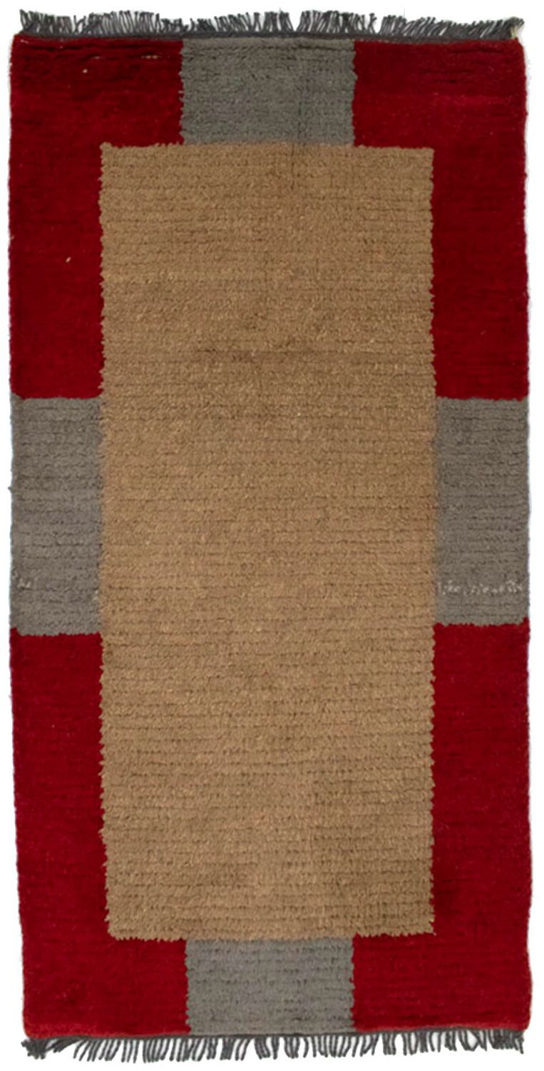 Tapis Népalais - 140 x 70 cm - marron