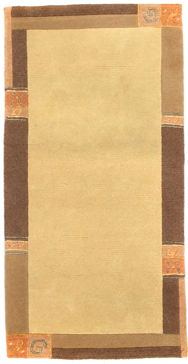 Nepal Tæppe - 140 x 70 cm - beige