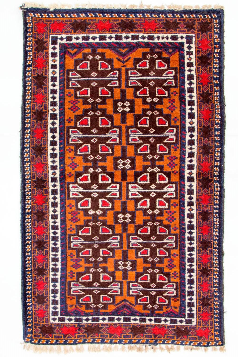 Baluch tapijt - 137 x 79 cm - veelkleurig