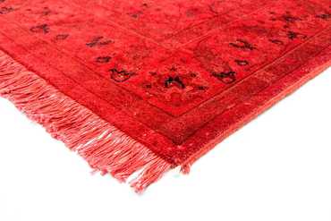 Tappeto vintage - 180 x 124 cm - rosso