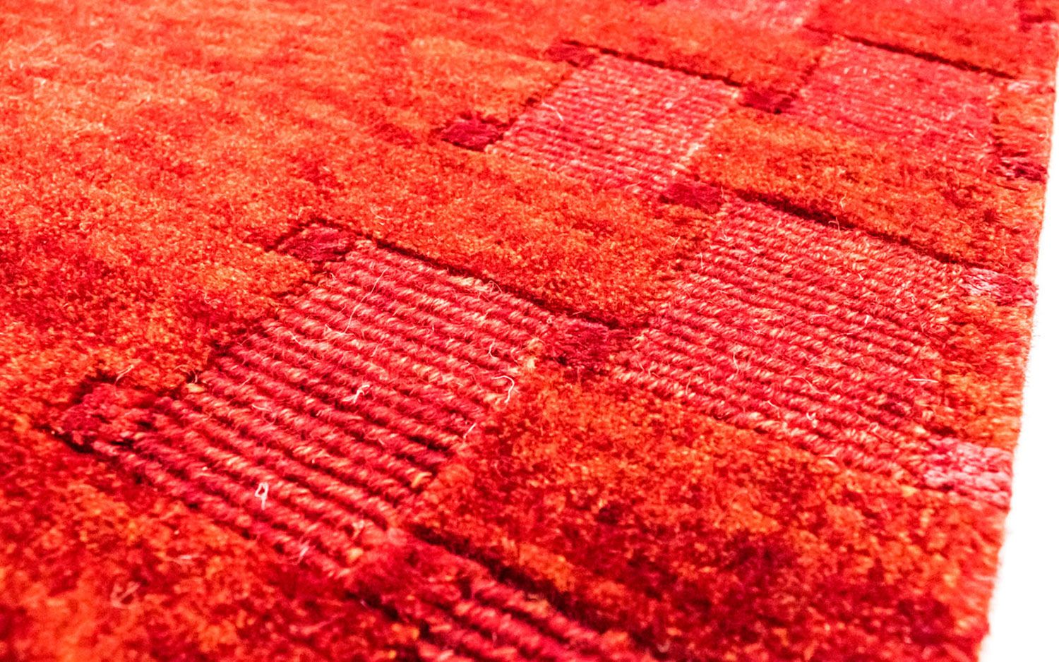 Alfombra de Nepal - 150 x 92 cm - rojo