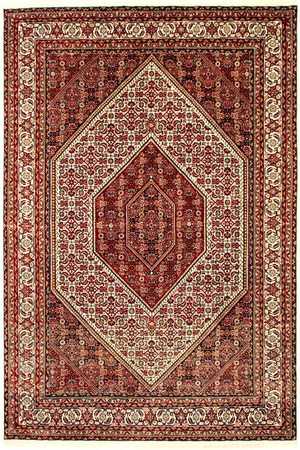 Perser Rug - Bidjar - 246 x 170 cm - red