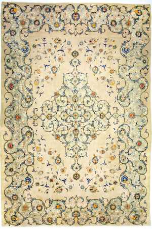 Persiska mattor - Keshan - 420 x 290 cm - beige