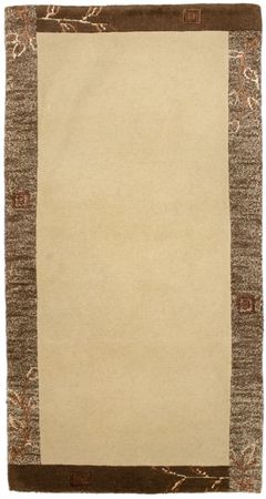 Nepal teppe - 140 x 70 cm - beige