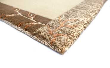 Nepal teppe - 140 x 70 cm - beige