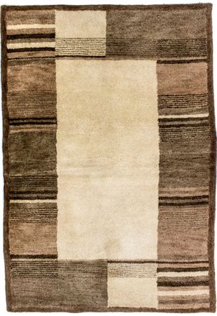 Ullteppe - 196 x 139 cm - beige