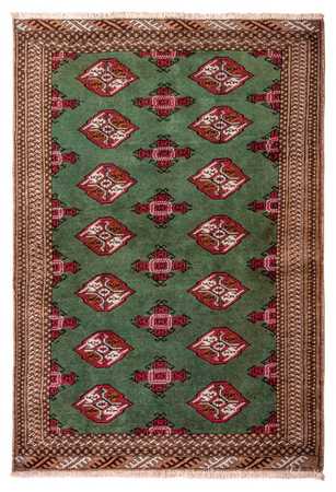 Tapis Turkaman - 143 x 99 cm - vert