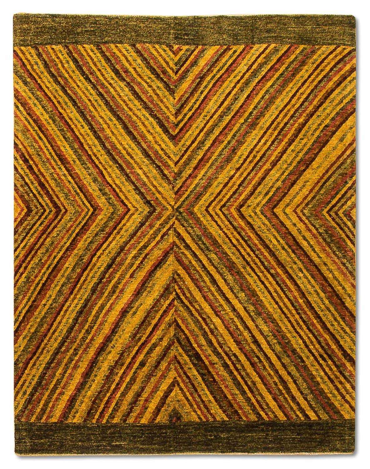 Tapis Ziegler - Moderne - 169 x 134 cm - multicolore