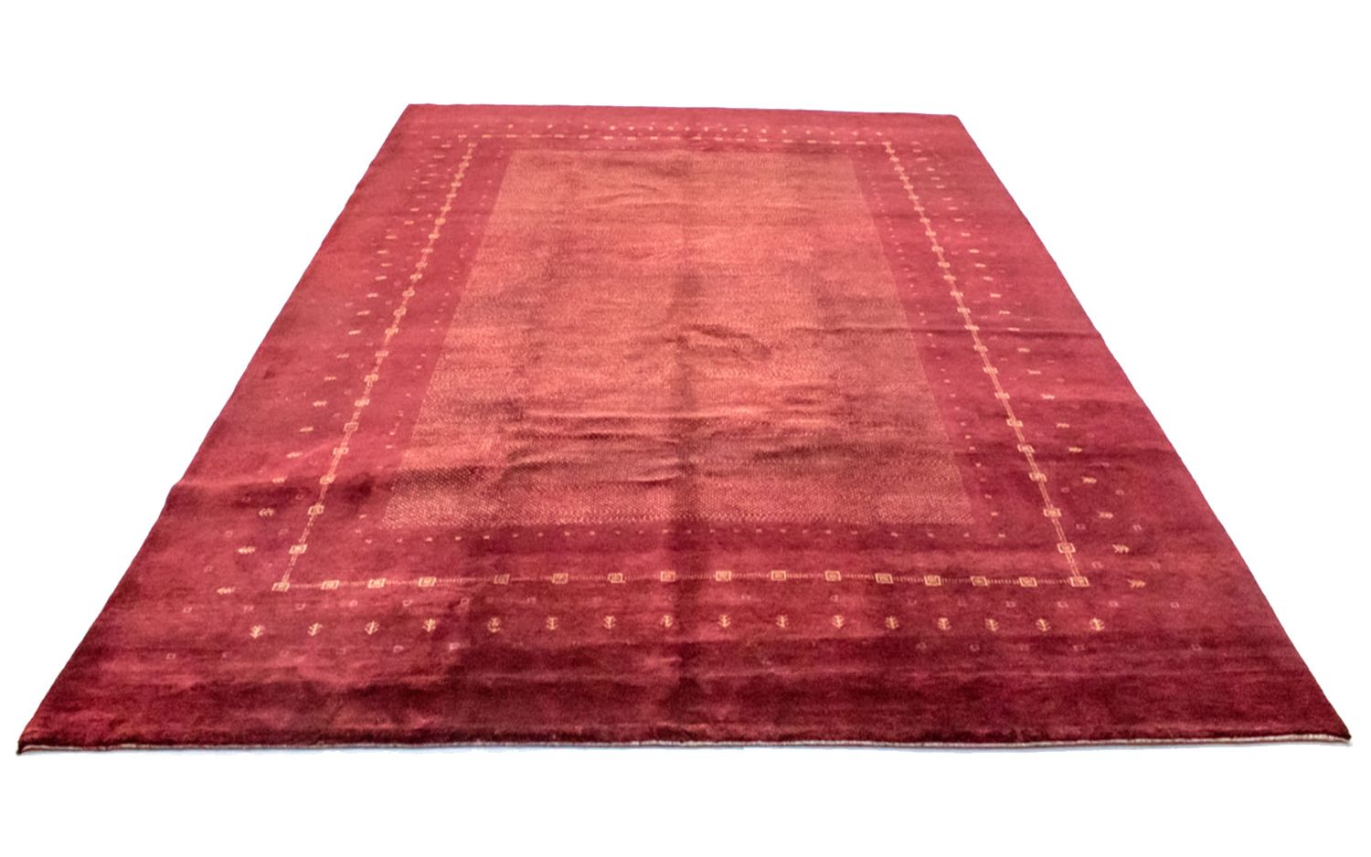 Tappeto Gabbeh - Loribaft Persero - 345 x 246 cm - rosso