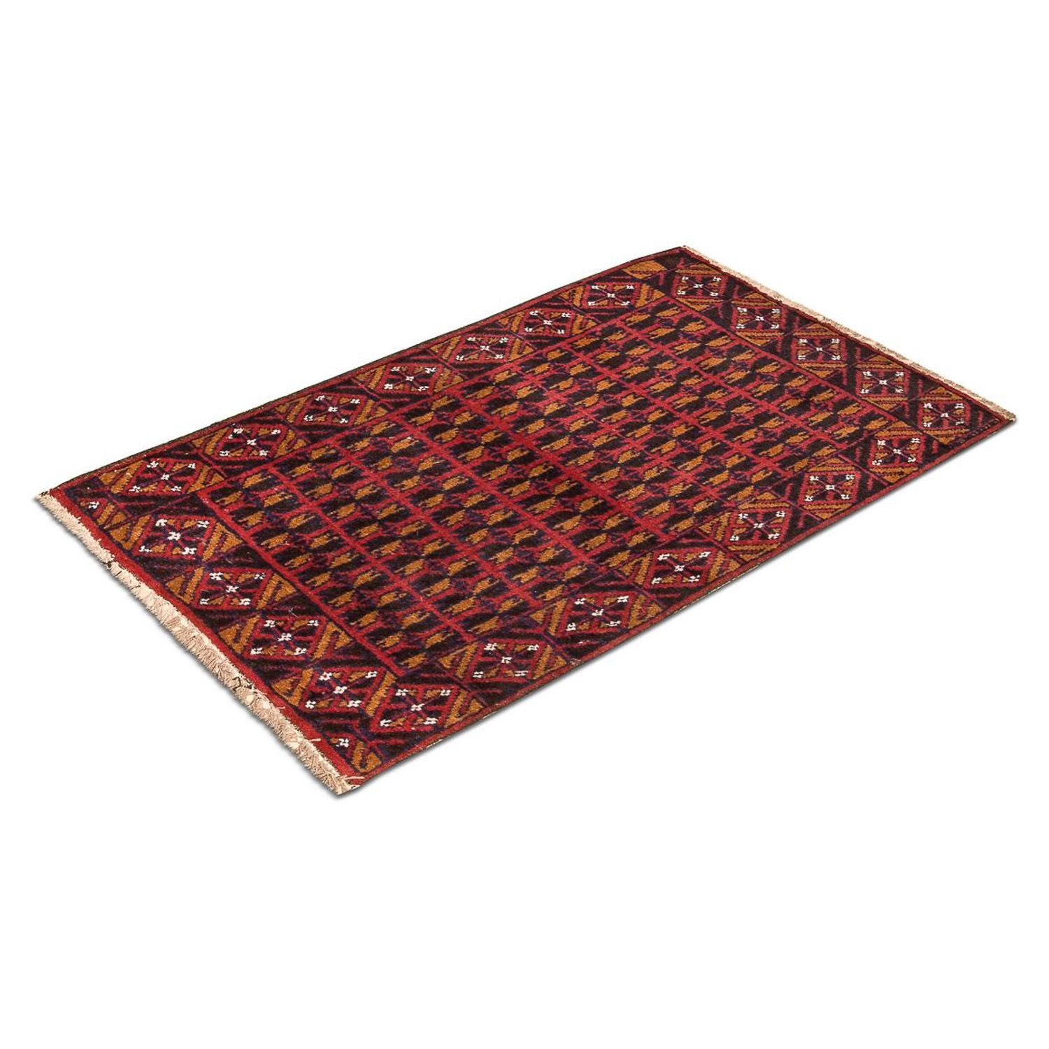 Baluch tapijt - 129 x 77 cm - rood