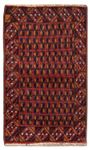 Baluch tapijt - 129 x 77 cm - rood