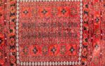 Tappeto afgano - Bukhara - 225 x 172 cm - rosso