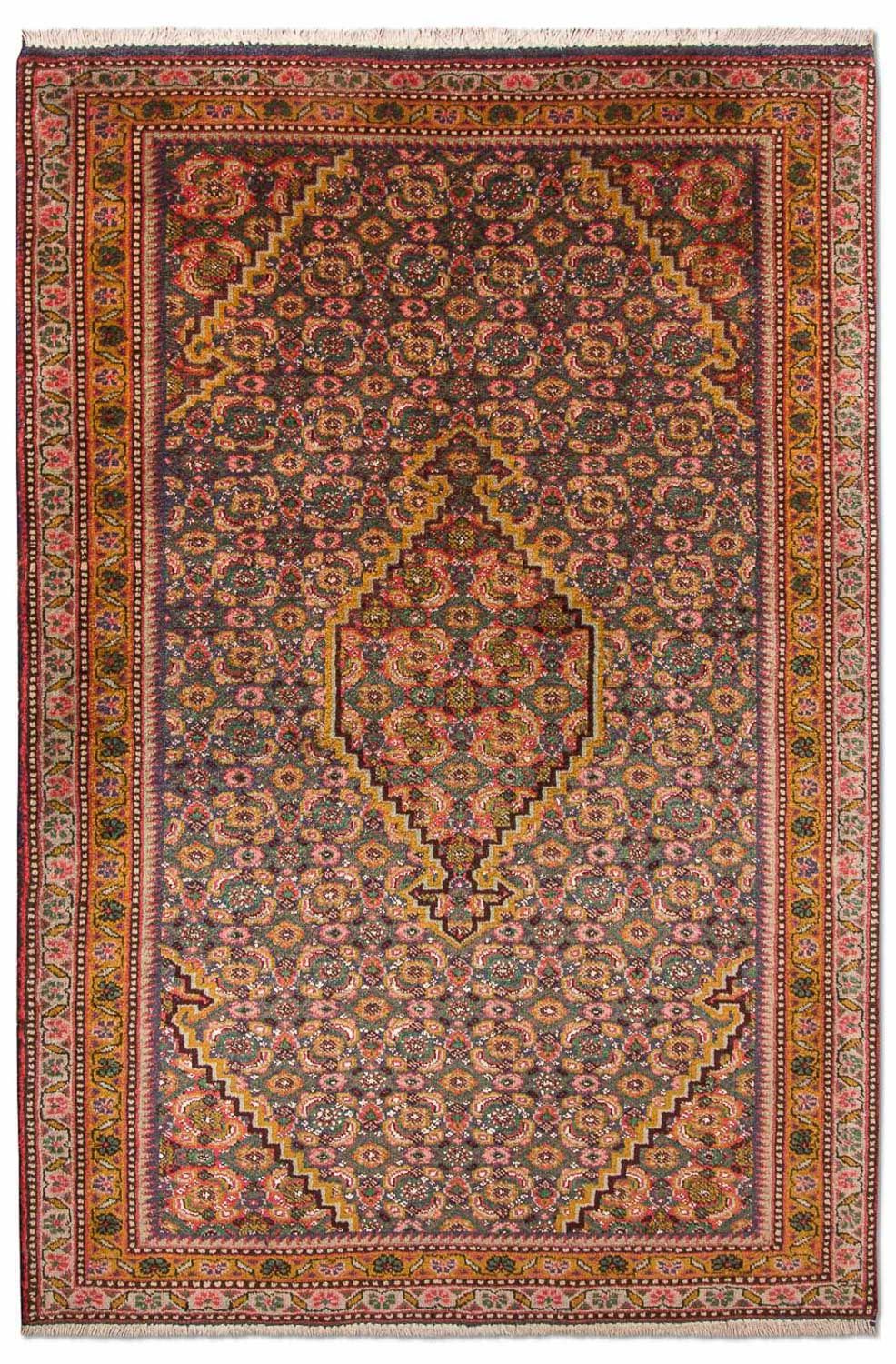 Dywan perski - Tabriz - Królewski - 110 x 74 cm - niebieski