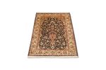 Silk Rug - Kashmir Silk - 94 x 60 cm - dark blue