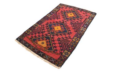 Tapis Belutsch - 140 x 82 cm - rouge