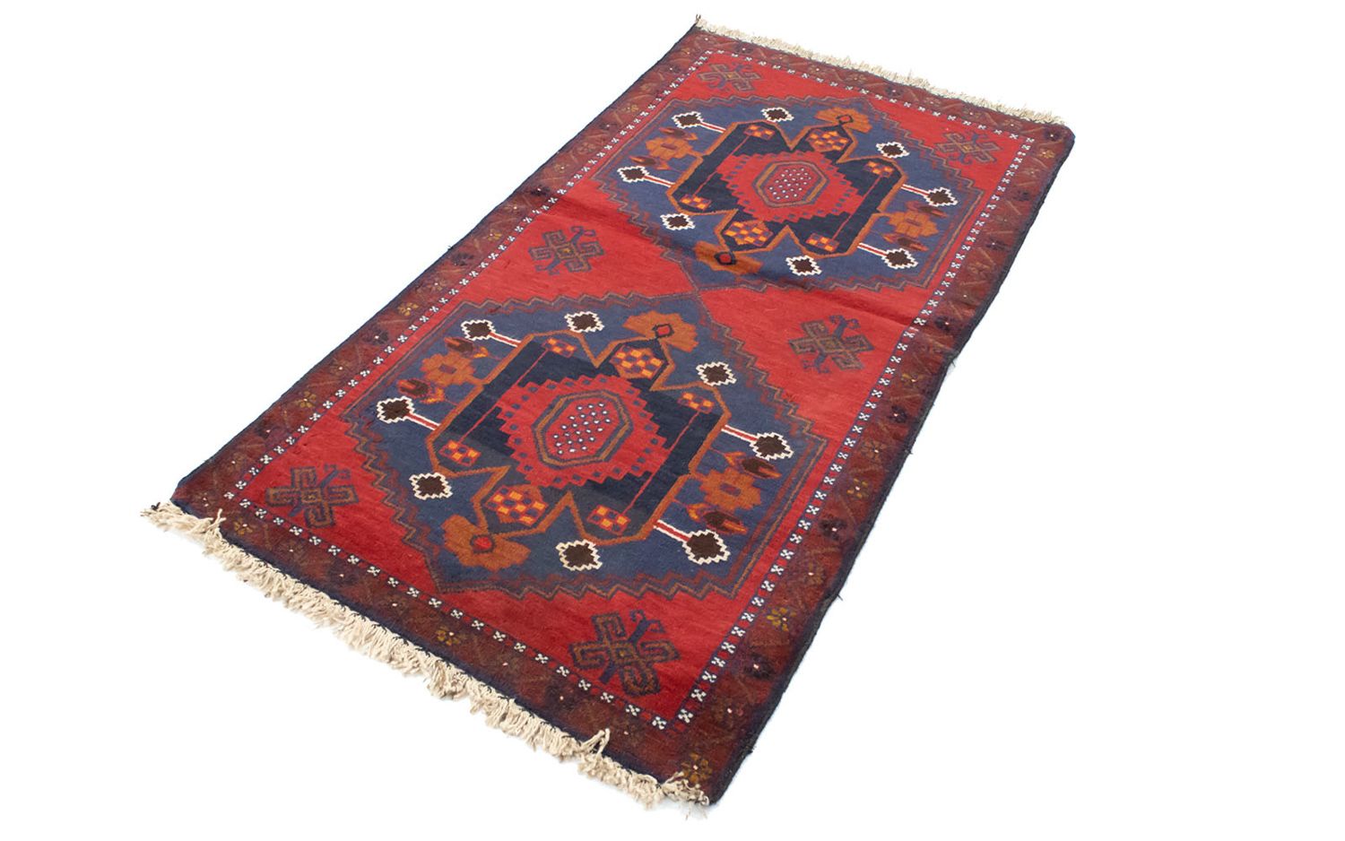 Tapis Belutsch - 152 x 85 cm - rouge