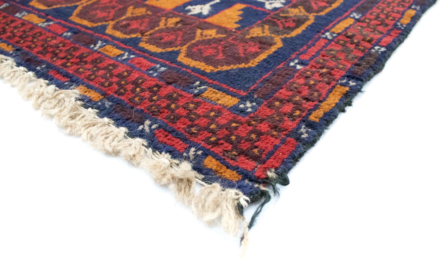 Tapis Belutsch - 120 x 73 cm - bleu