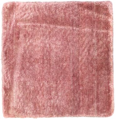 Tapete de viscose praça  - 35 x 35 cm - pink