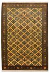 Tapis Turkaman - 157 x 100 cm - or