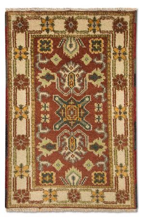 Oriental Rug - 93 x 64 cm - rust