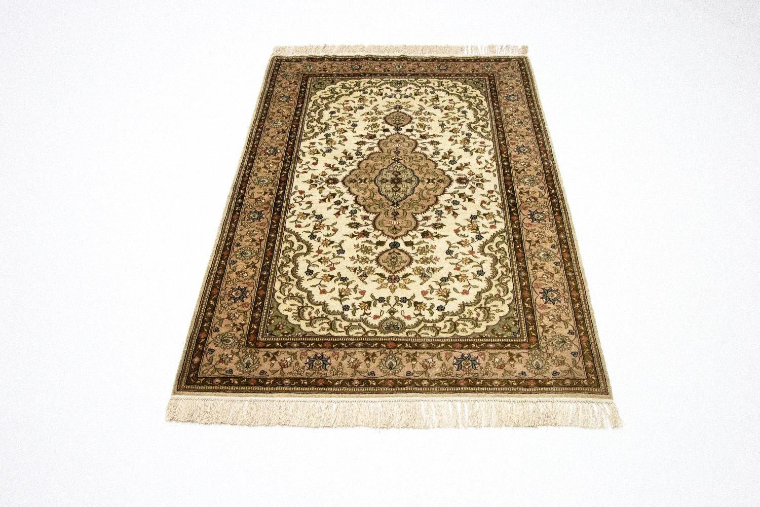 Silk Rug - Chinese Silk - 152 x 91 cm - beige