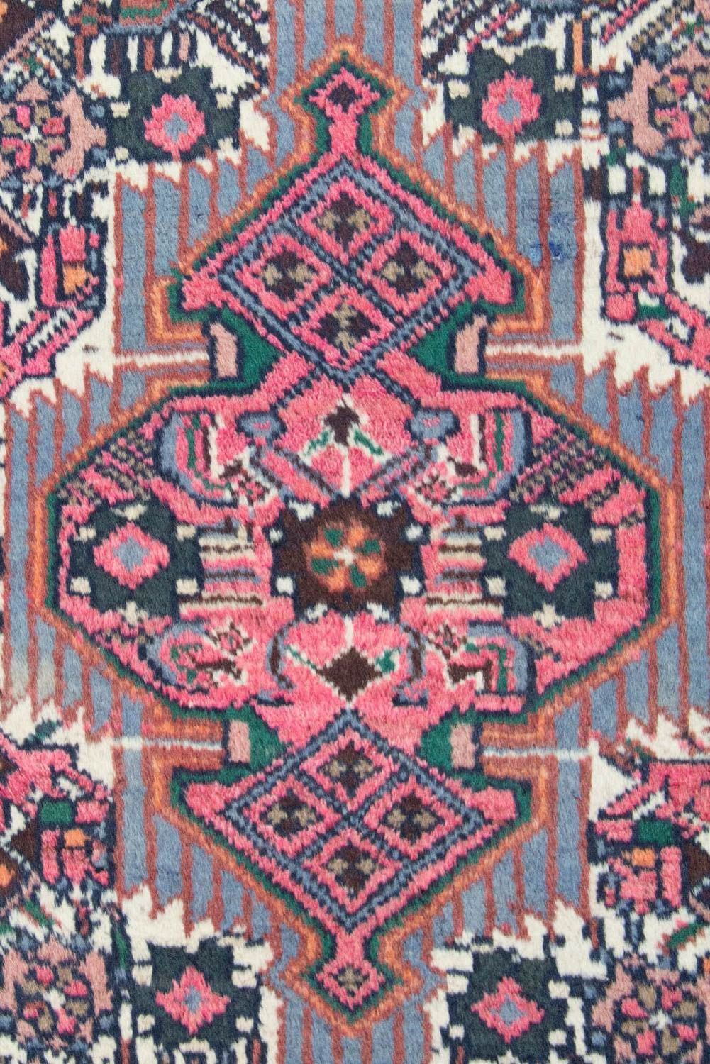 Alfombra persa - Nómada - 155 x 94 cm - marrón