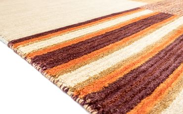 Tapis en laine - 237 x 154 cm - multicolore