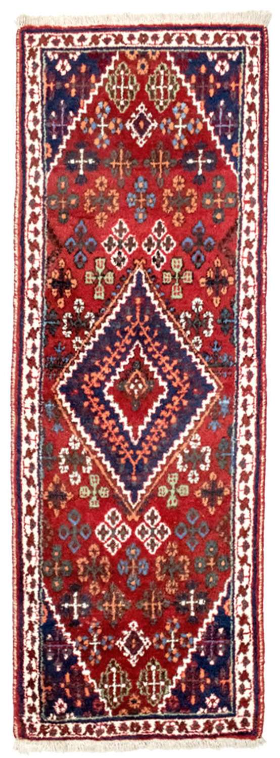 Løber Persisk tæppe - Nomadisk - 163 x 57 cm - rød