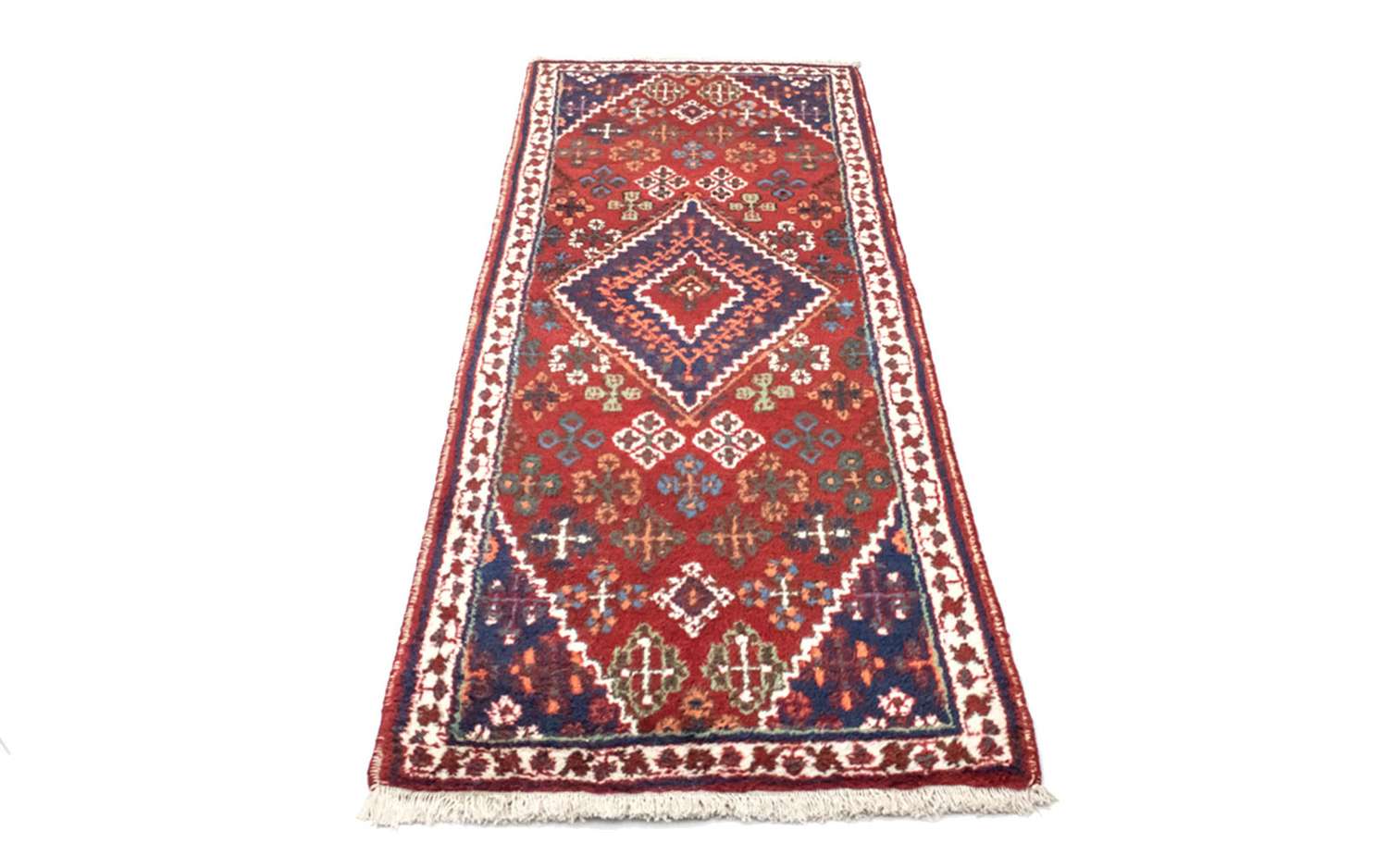Løber Persisk tæppe - Nomadisk - 163 x 57 cm - rød