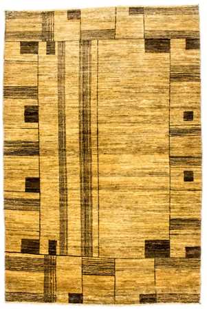 Alfombra Ziegler - Moderna - 147 x 94 cm - amarillo