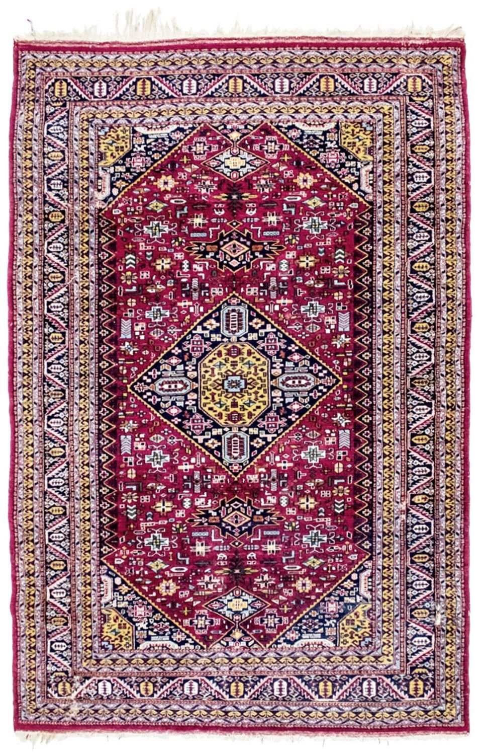 Pakistaans tapijt - 187 x 124 cm - rood