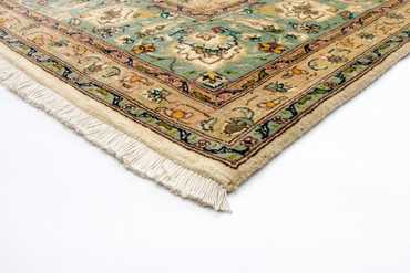 Tapis persan - Tabriz - Royal - 294 x 198 cm - vert clair