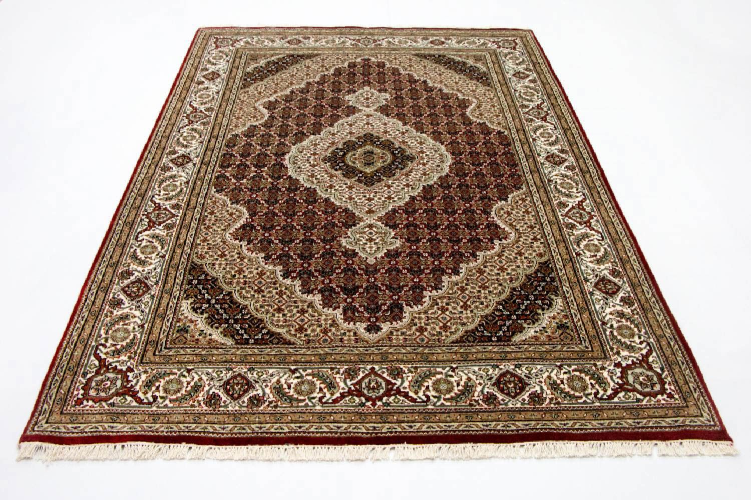 Tapete Persa - Tabriz - 233 x 163 cm - vermelho