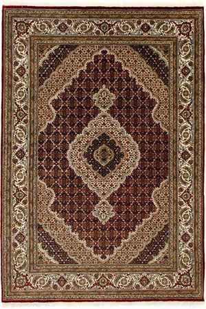 Tapis persan - Tabriz - 233 x 163 cm - rouge