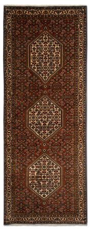 Runner Perser Rug - Bidjar - 214 x 77 cm - brown